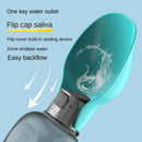 Garrafa Portátil de Água para Pets – Design em Folha, Dobrável e Ideal para Passeios!