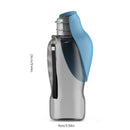 Garrafa Portátil de Água para Pets – Design em Folha, Dobrável e Ideal para Passeios!