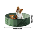Piscina Dobrável Portátil para Pets – Banho, Diversão e Refresco Garantido!