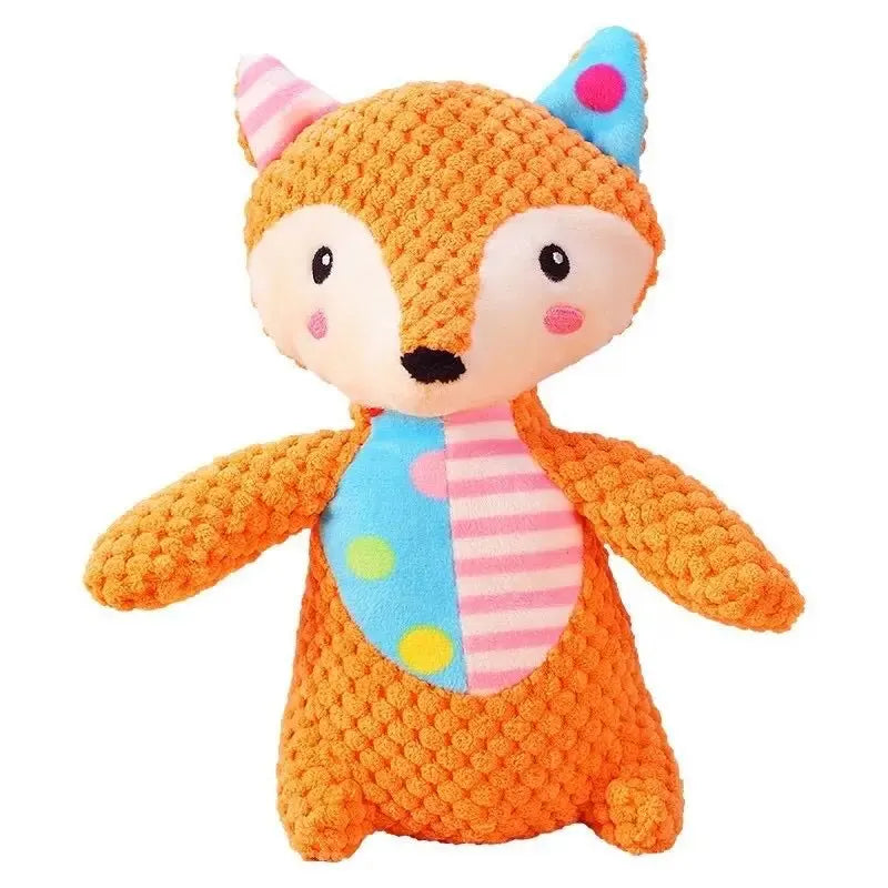 Brinquedo de Pelúcia Interativo para Pets – Mordedor Divertido e Resistente com Som!