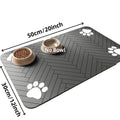 Tapete Absorvente Impermeável para Alimentação de Pets – Antiderrapante e de Secagem Rápida!