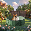 Piscina Dobrável Portátil para Pets – Banho, Diversão e Refresco Garantido!